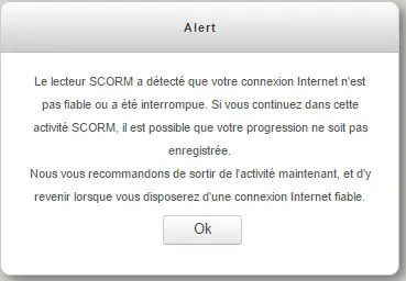 Scorm trop lourd?
